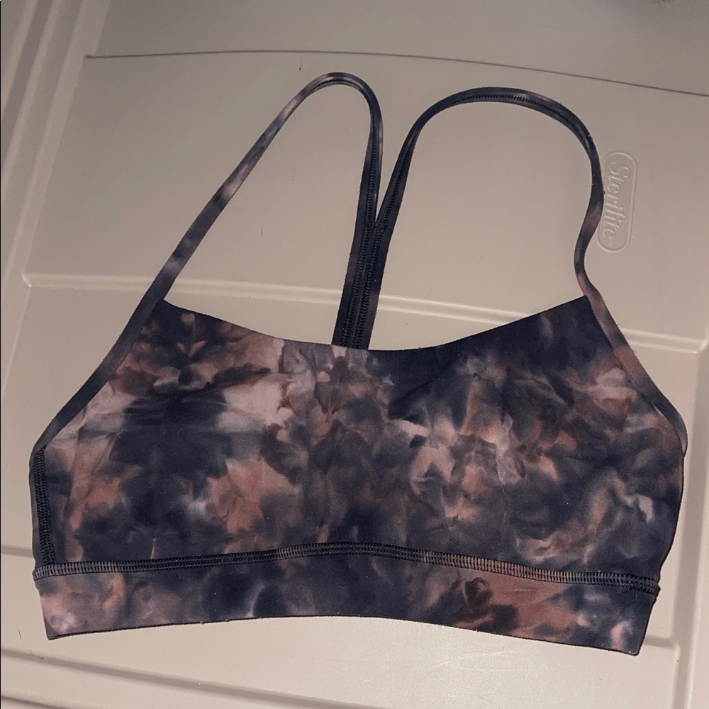 lululemon athletica Black and Brown Sports Bra